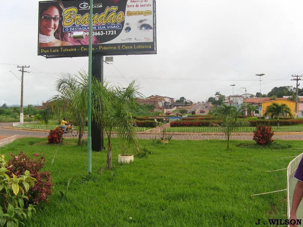 ROTATÓRIA NA CIDADE DE PRESIDENTE DUTRA - MA