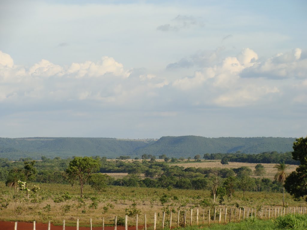 Subindo a serra MS 080