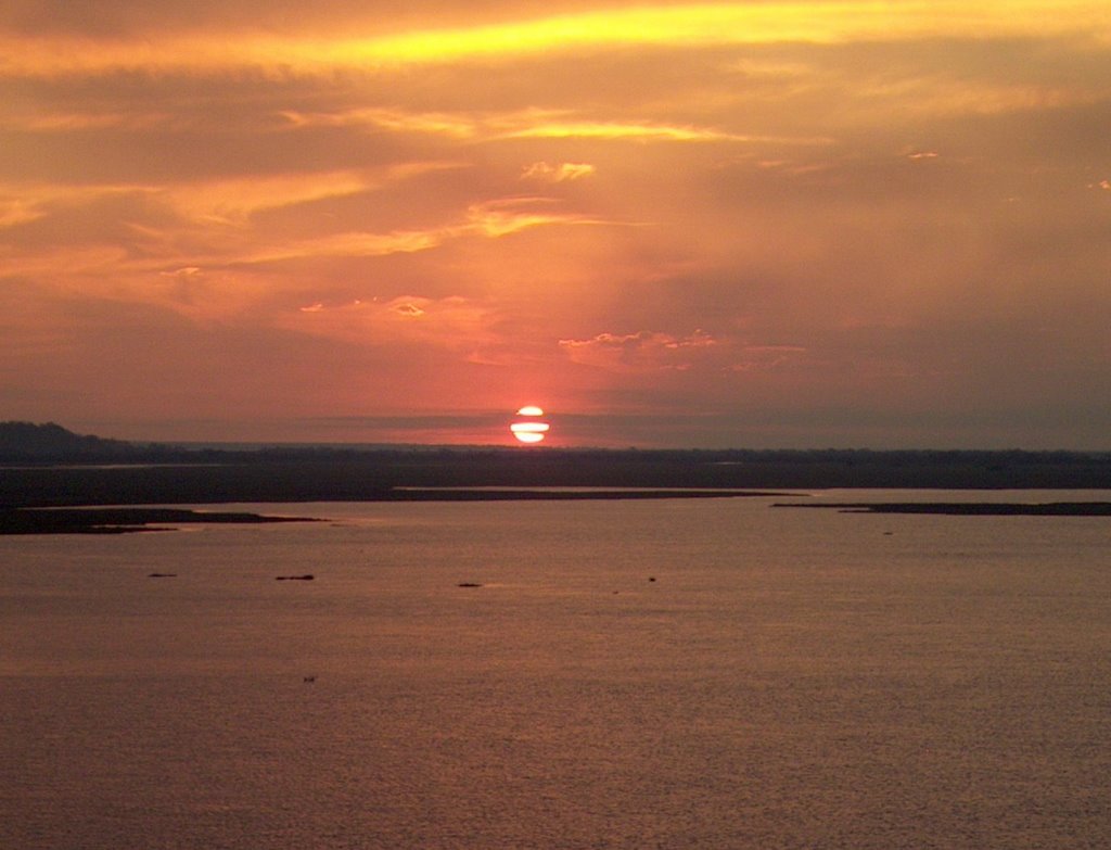 Sunset in Corumba