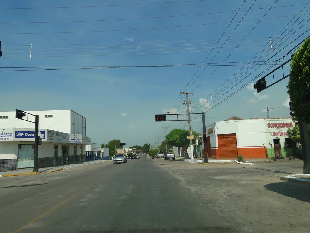 Rua América saindo para Ladário - Corumbá/MS.