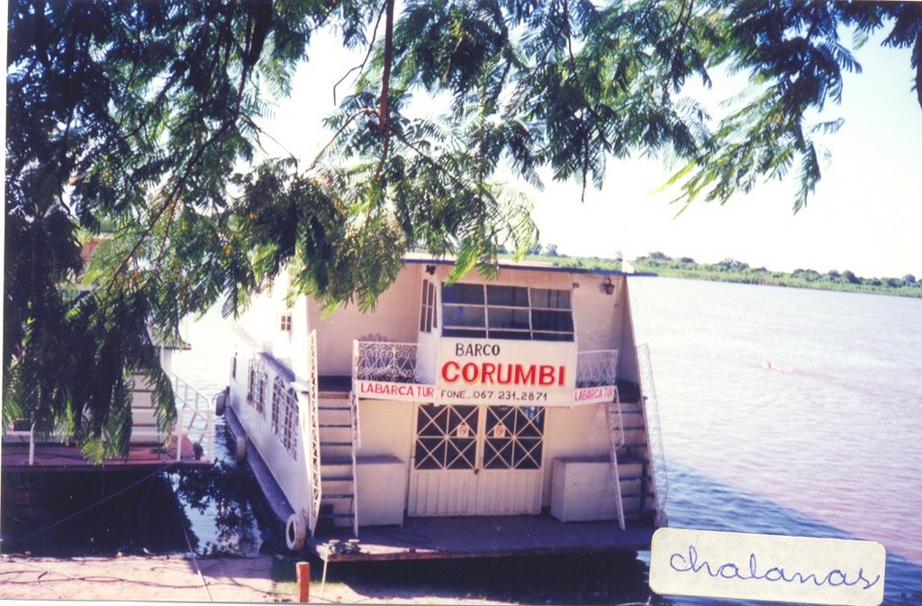 Chalanas-Rio Paraguai-Corumbá-MS