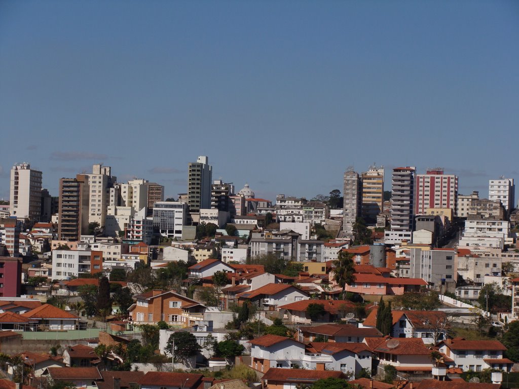 Cidade de Barbacena, vislumbre:Bairro das Mansões, Centro, e Basìlica de São José Operário...!