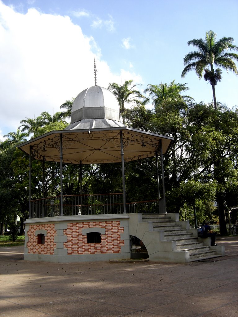Coreto, Praça da Liberdade, Belo Horizonte, MG, Brasil.