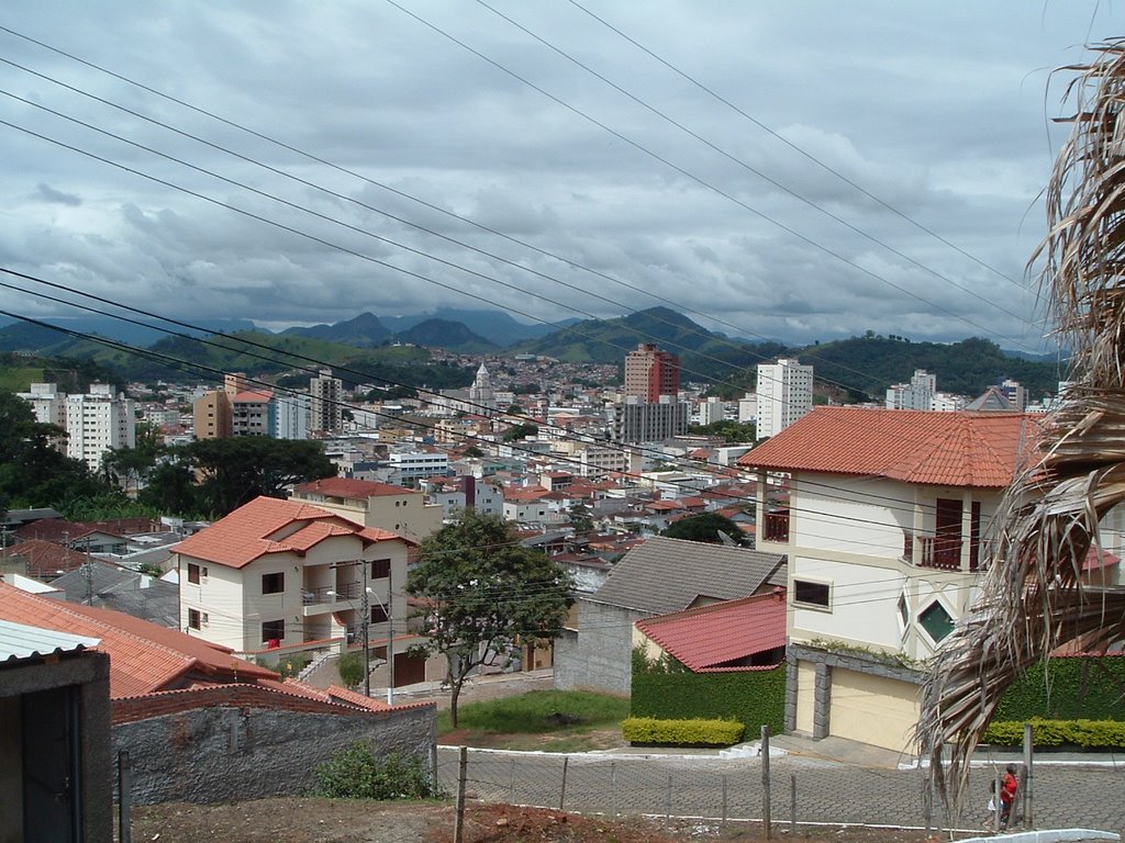 Itajubá - Bairro Oriente e vista do Centro