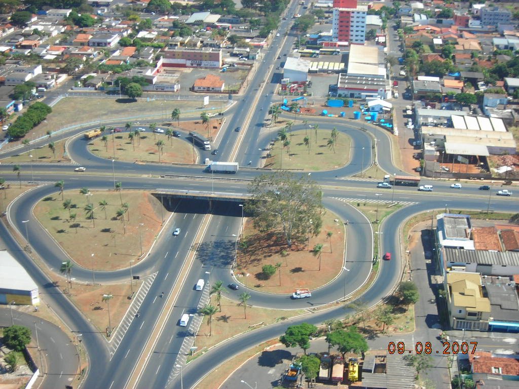 Viaduto Regis Bitencourt - Vista Aérea