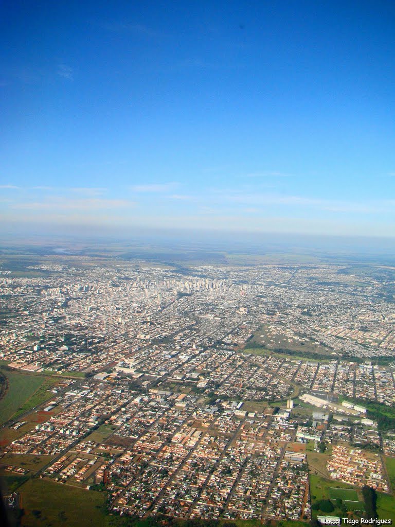 Uberlândia a partir do bairro Minas Gerais - Maio/2011
