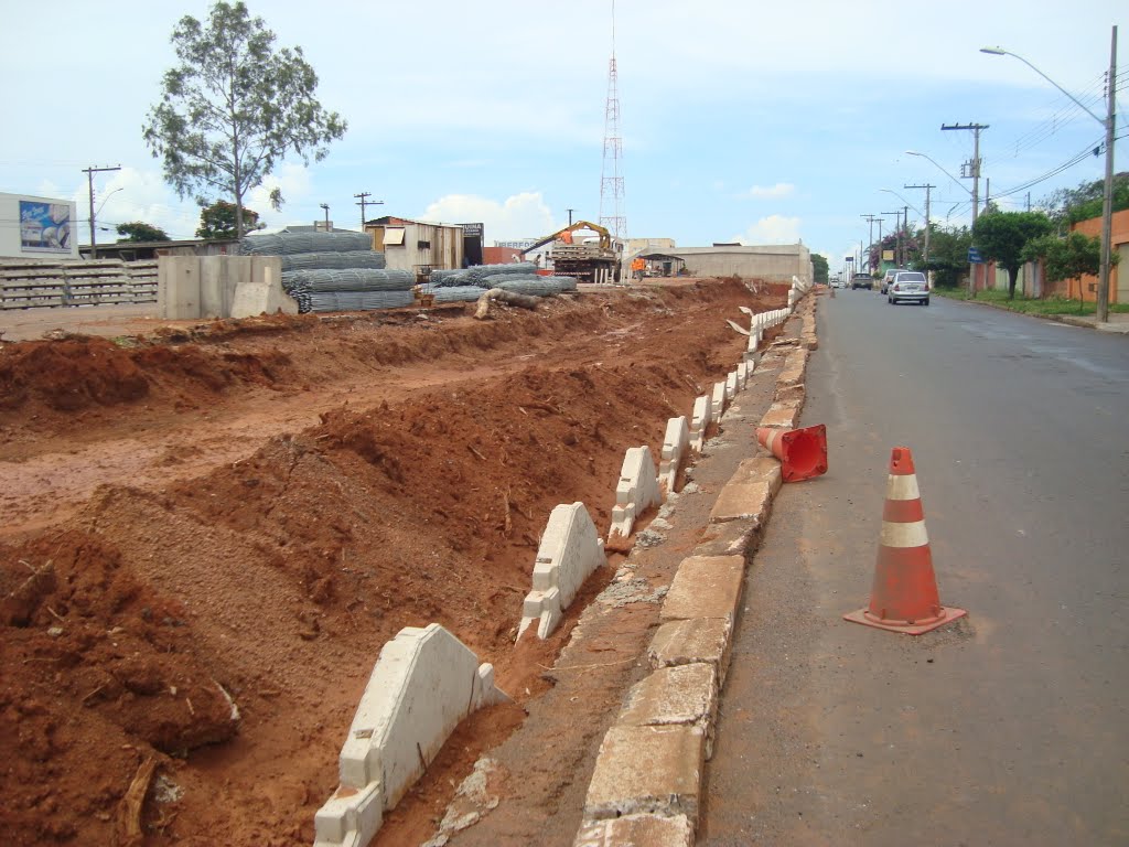 Trincheira em construção! Jul/11 ☺