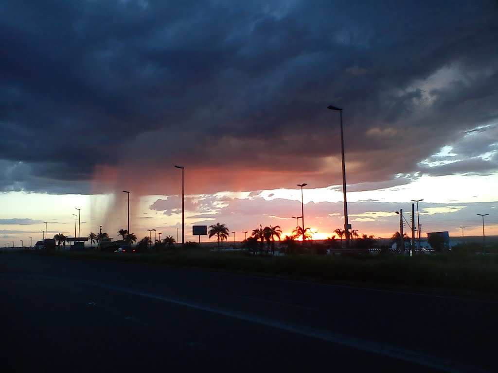 Foco de Chuva com Por-do-Sol ☺