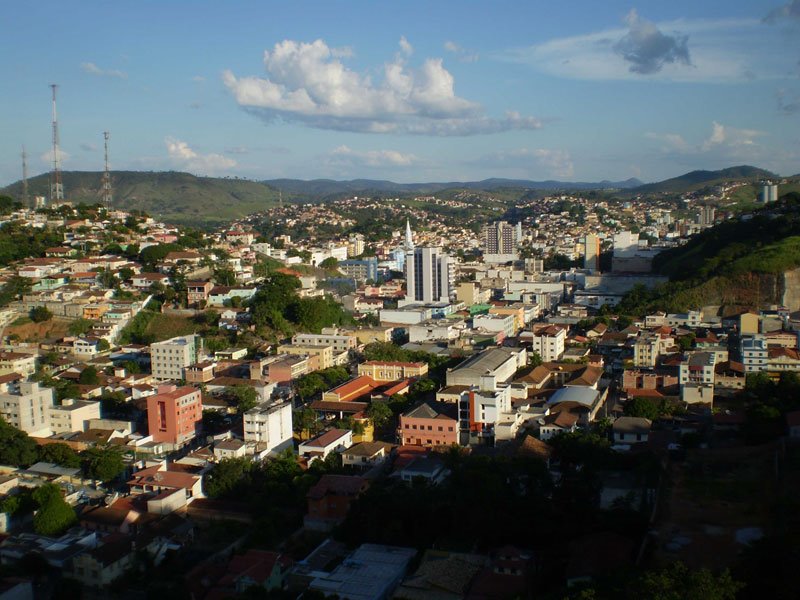 Vista panorâmica de Teófilo Otoni/MG