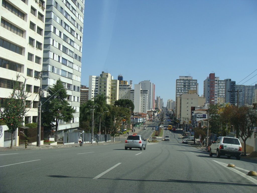 Rua Guarapuava em Curitiba - Paraná - Brazil