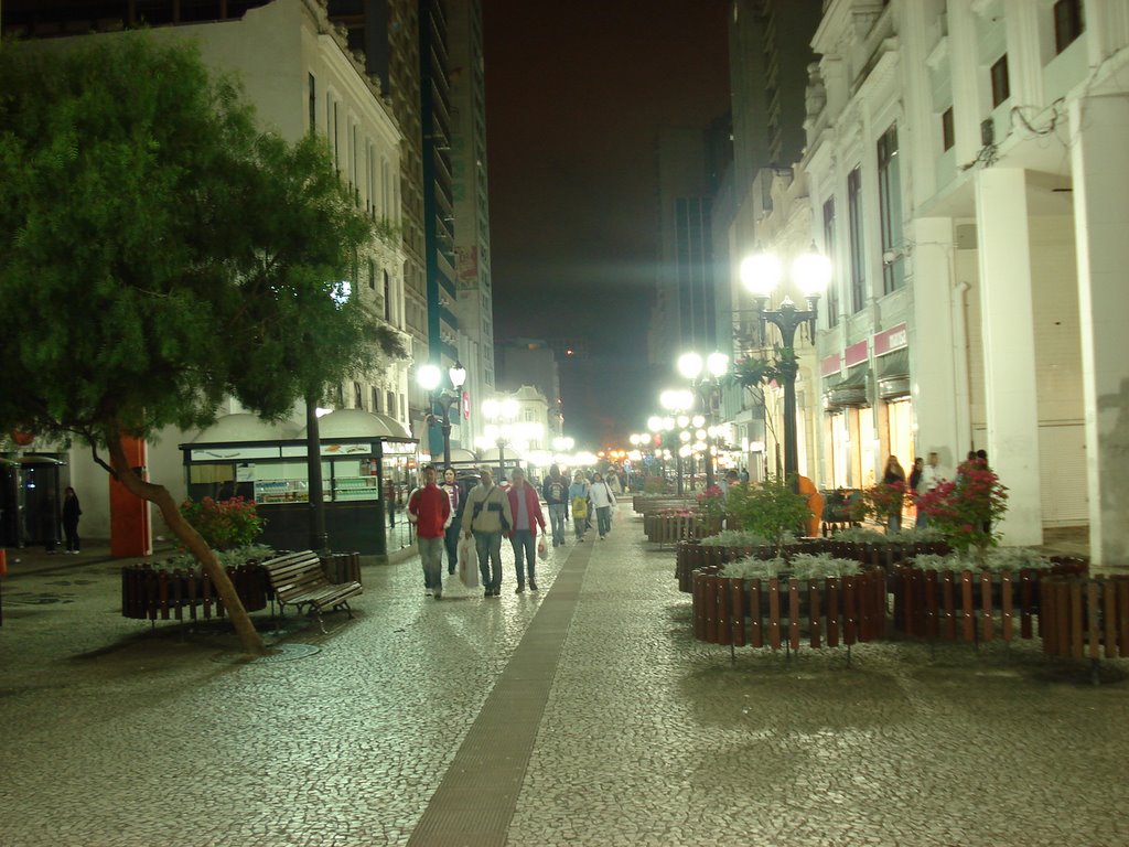 Rua XV de Novembro, Curitiba/PR.
