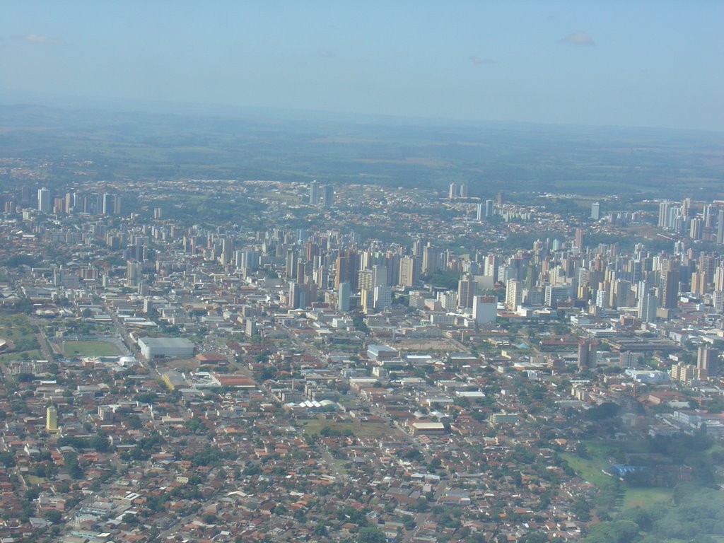 Vista aérea de Londrina 04/12/2008