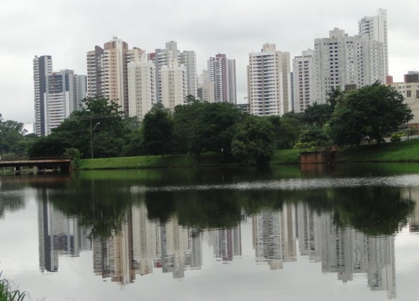 reflexos no lago