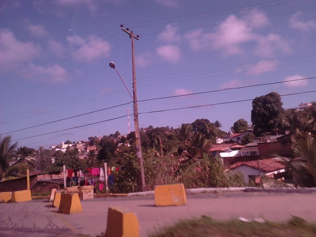 Vista de rua Antes de Chegar no Terminal Integrado P15