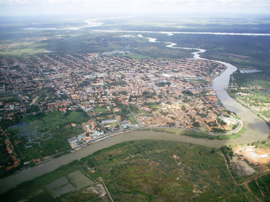 Vista do Rio Igaraçu - Parnaíba by Morais Brito