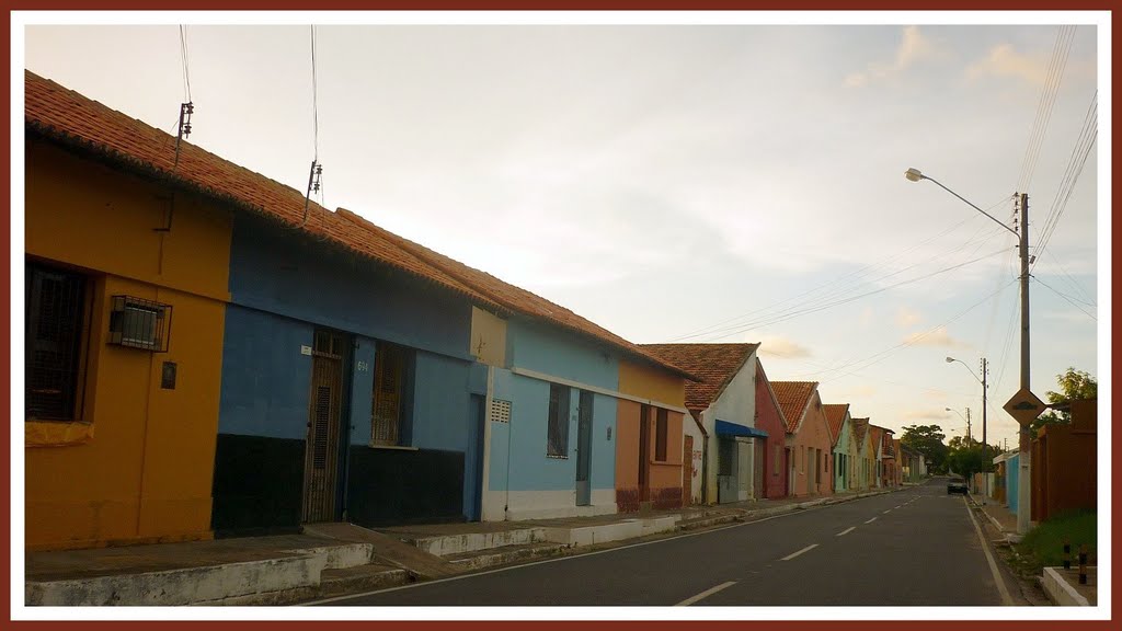 Vila da casa dos trabalhadores da antiga Estrada de Ferro