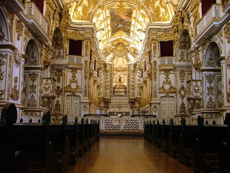 Interior da Nossa Senhora do Carmo da Antiga Sé - Rio de Janeiro - Brasil - by LAMV
