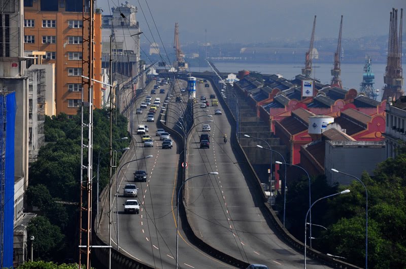 Elevado da Perimetral-Praça Maua-Rio de Janeiro