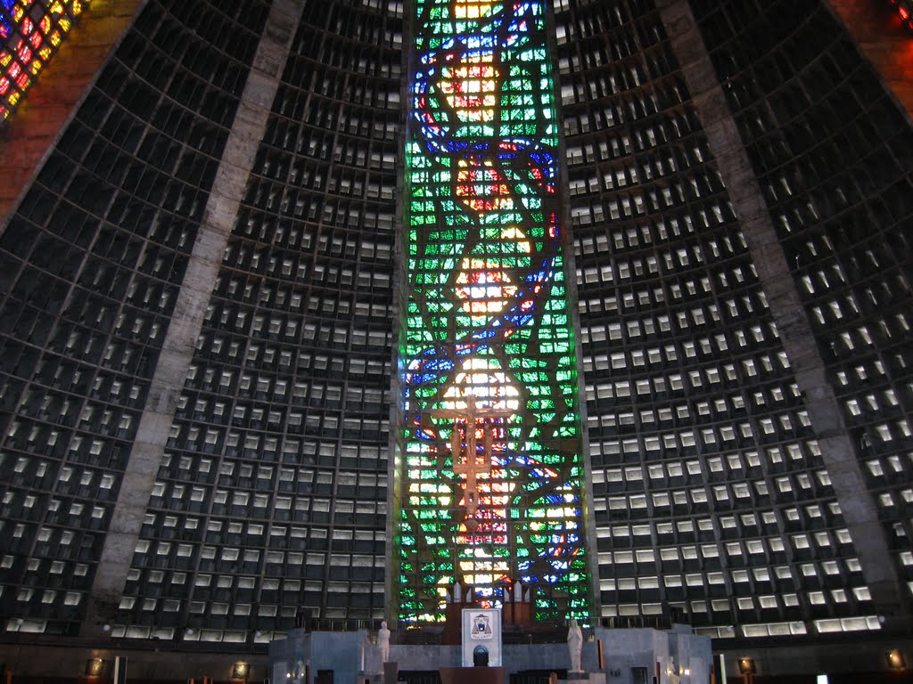 Cathedral of Sao Sebastao (inside)