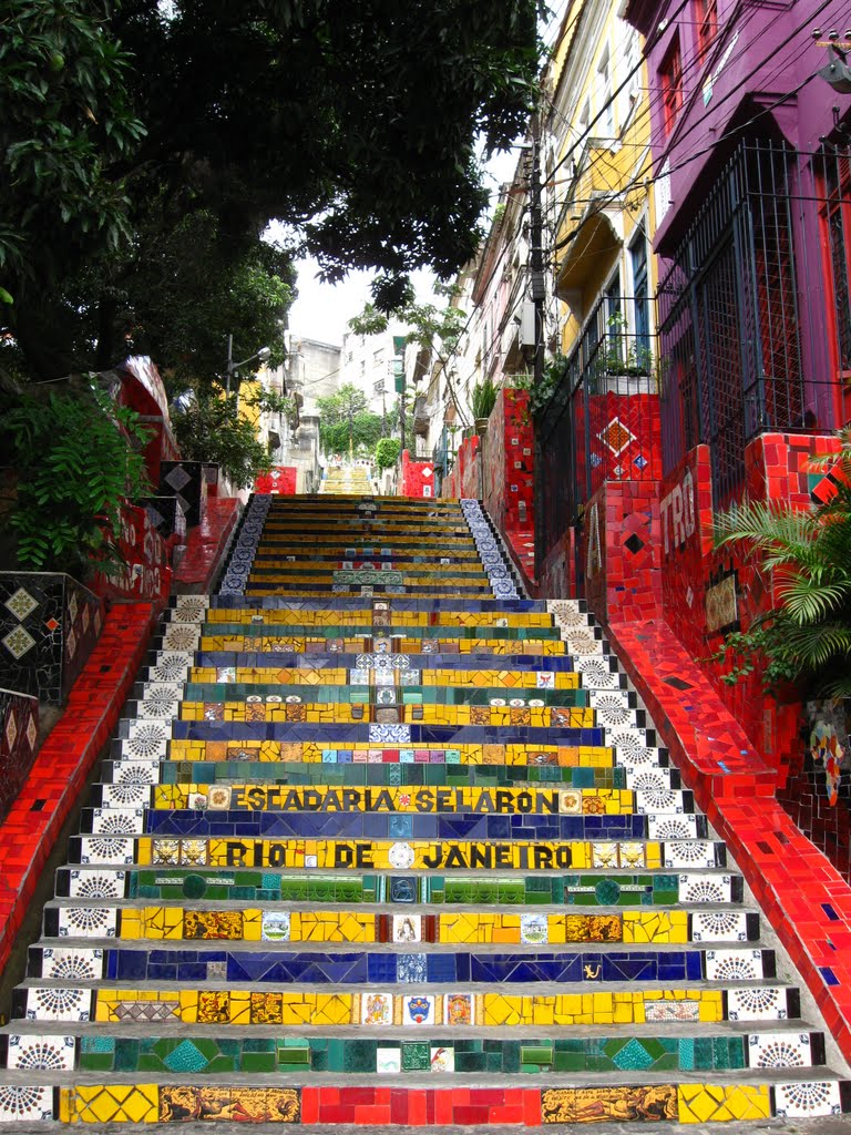 Santa Teresa stairs - Escadaria Selaron