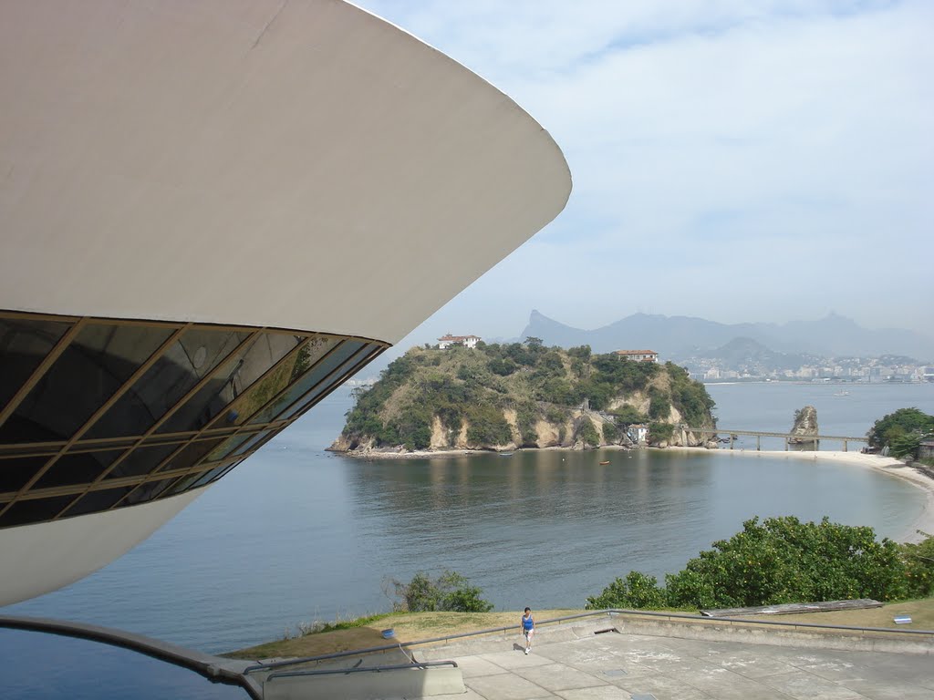Guanabara Bay and Niemeyer Museum