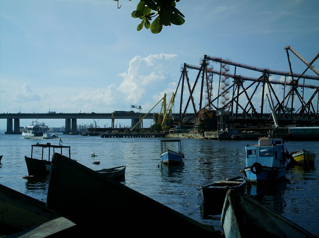 PONTE RIO-NITERÓI, vista da Ponta D´Areia