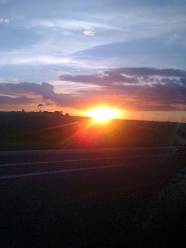 SANTANA DO MATOS RN - PÔR DO SOL