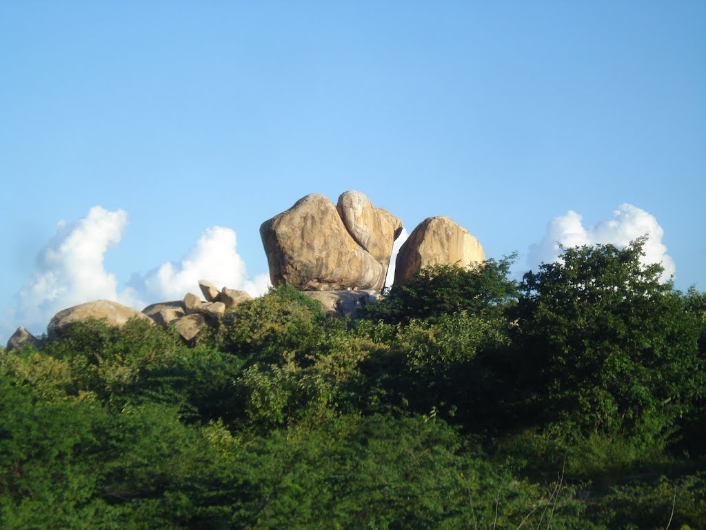 Pedras sobre pedras.