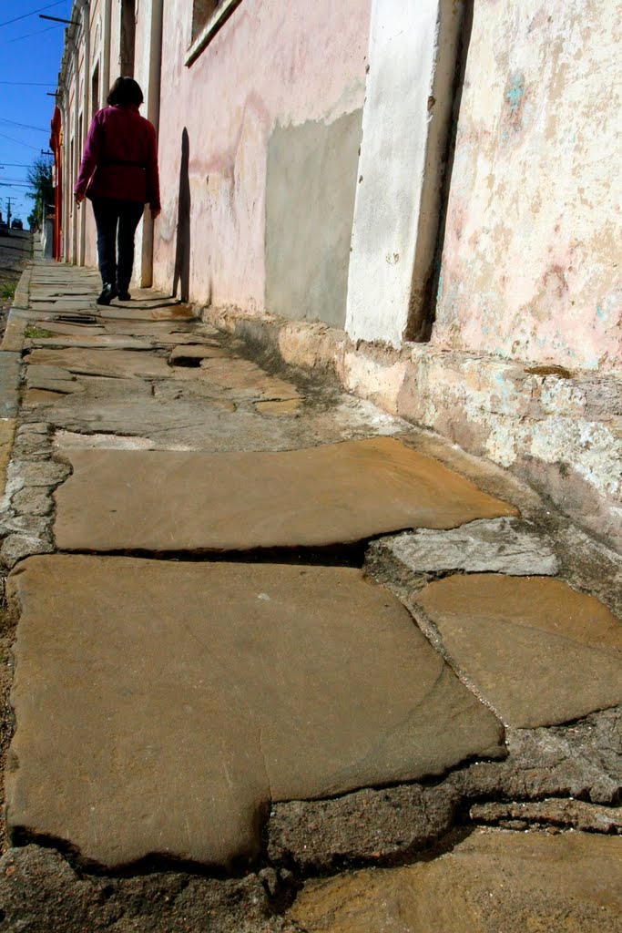 Calçada de pedra