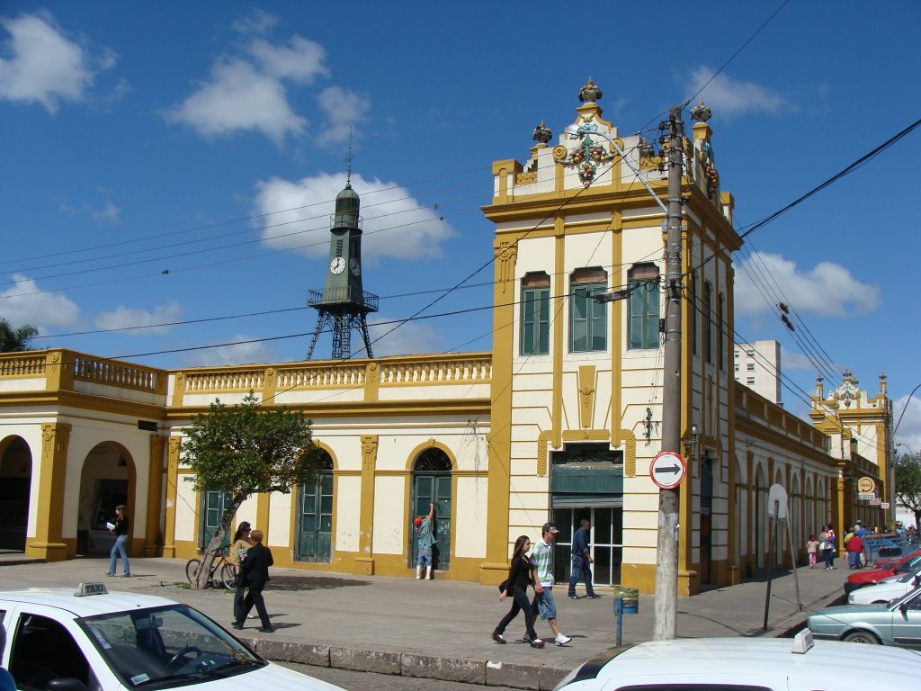 Mercado Público da Princesa do Sul - 198 ANOS em jul/2010 - centro - Pelotas - RS - out/2008