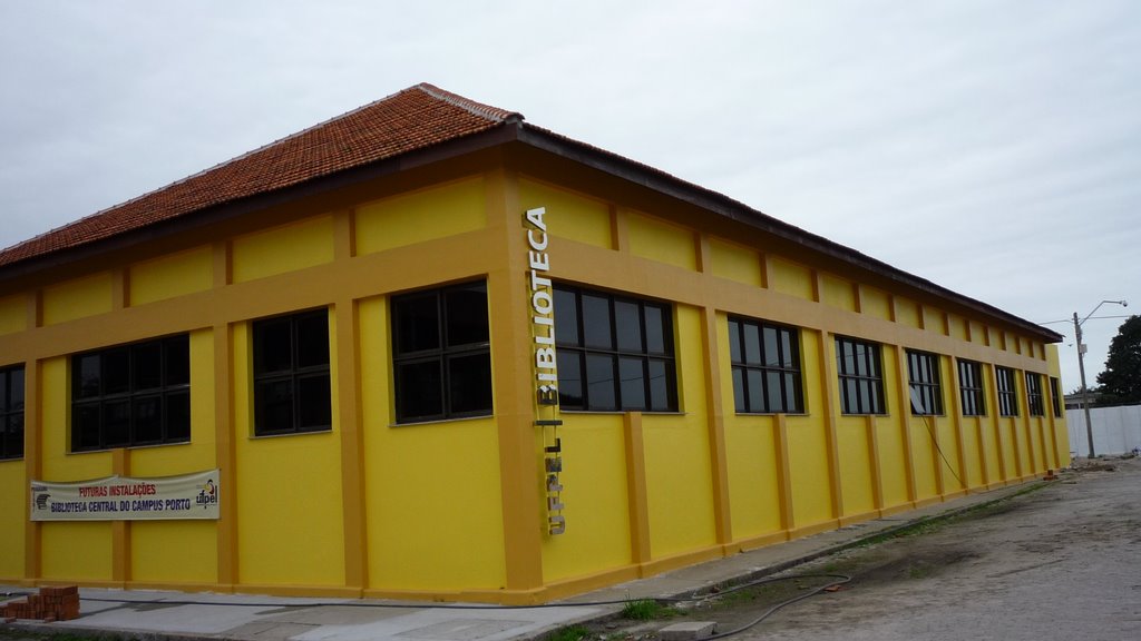 Biblioteca do Campus Porto, UFPel, Pelotas, RS