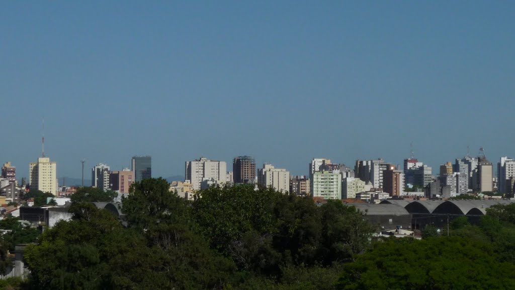 Vista desde o Campus Porto da UFPel, Pelotas, RS