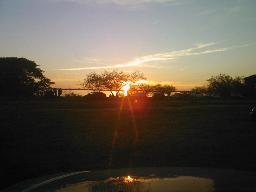 Porto Alegre - Guaiba - Por do sol