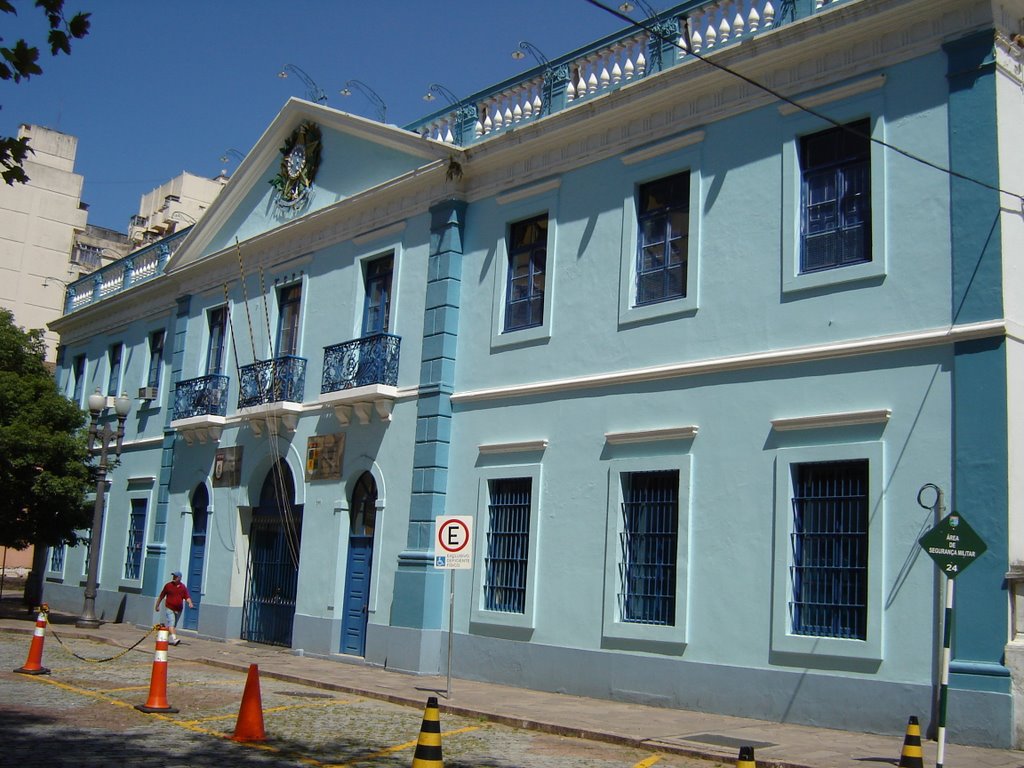 Military Building Nearby