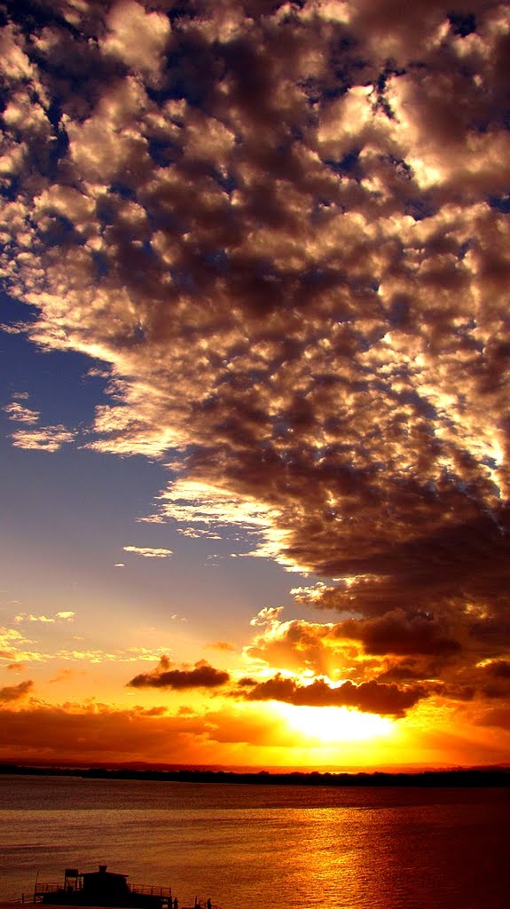 Pôr do Sol no Guaíba