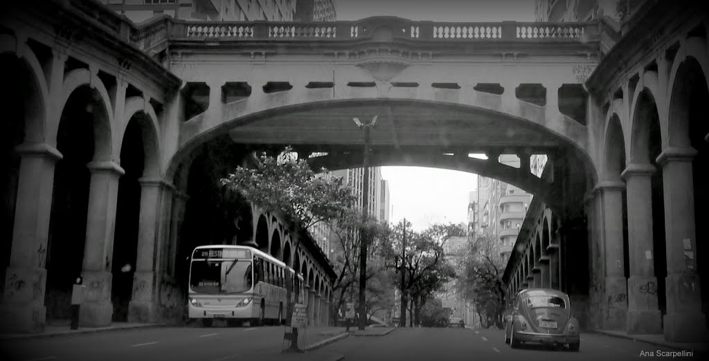 Rua  Borges de  Medeiros , Porto Alegre  RS       ©Ana Maria Westphalen Scarpellini