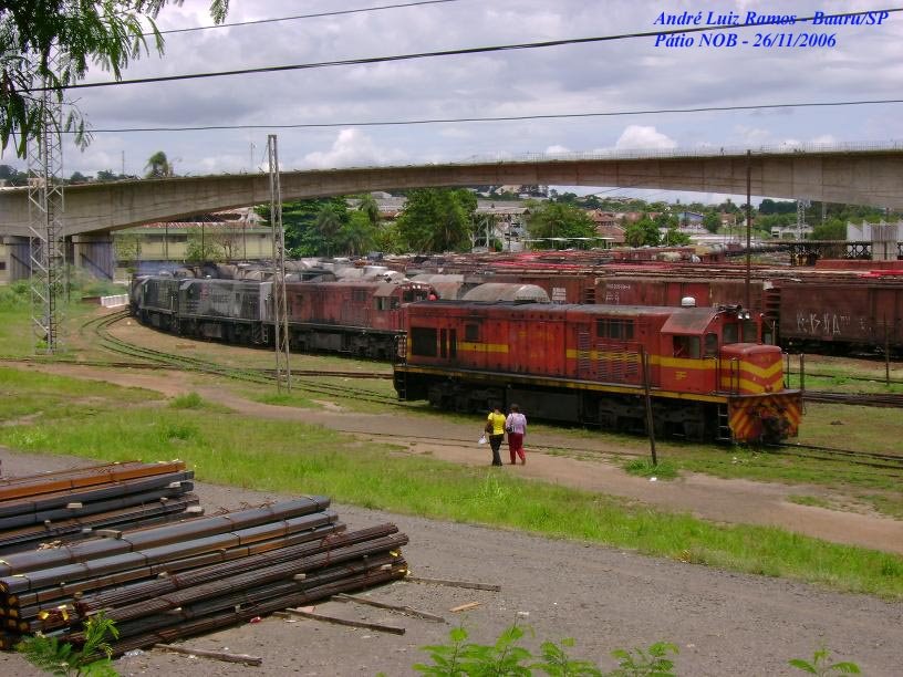 PÁTIO FERROVIÁRIO DE BAURU/SP