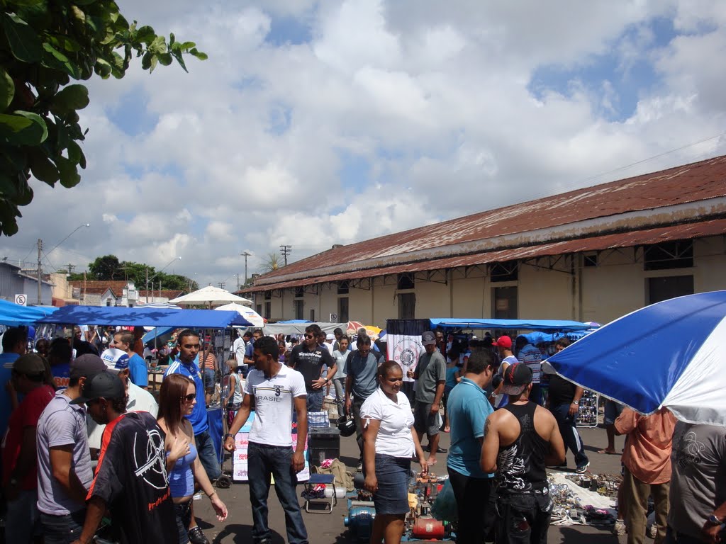 Feira do rolo  rua Julio Prestes - Bauru SP