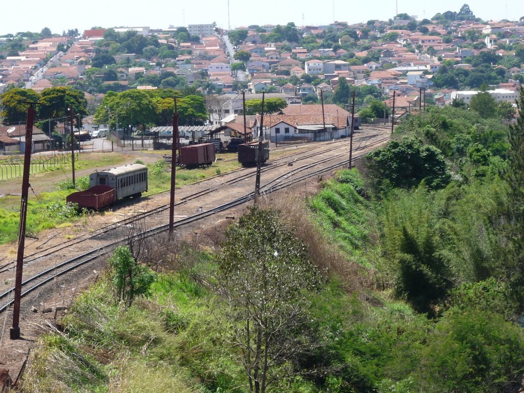 Pátio de Manobras da Ferrovia - Botucatu