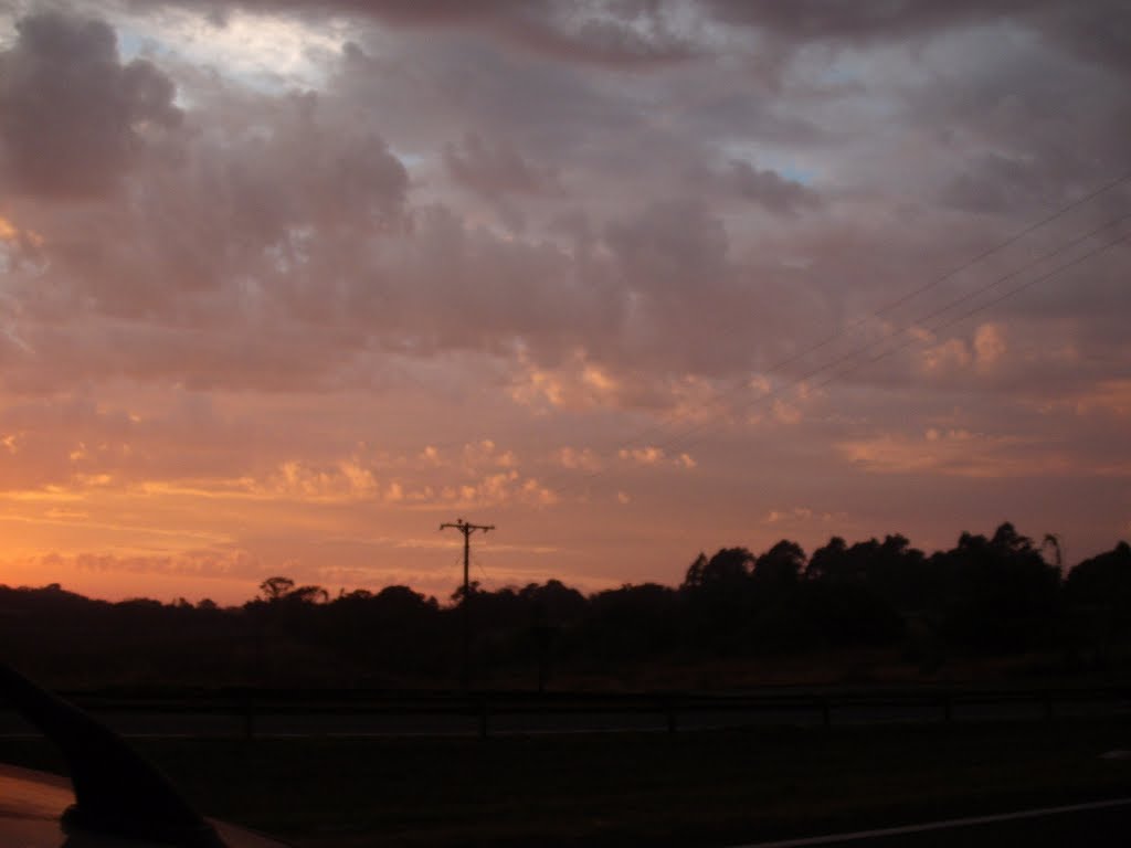 amanhecer em Botucatu