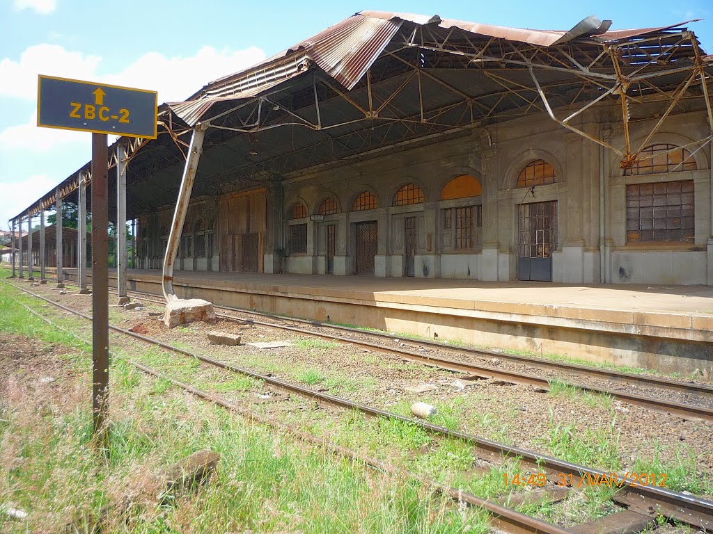 A Estação Ferroviária em Botucatu