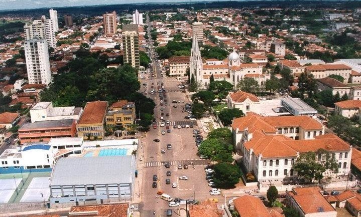 Botucatu-Br Aerial Partial Historic Center