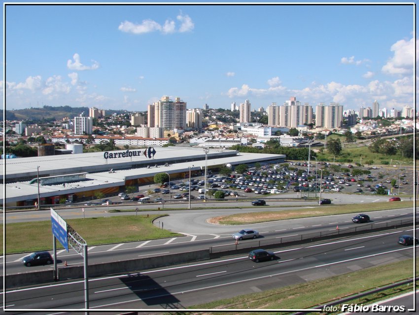 Vista   parcial de  Jundiaí   -  Foto: Fábio Barros (www.cidade3d.uniblog.com.br)