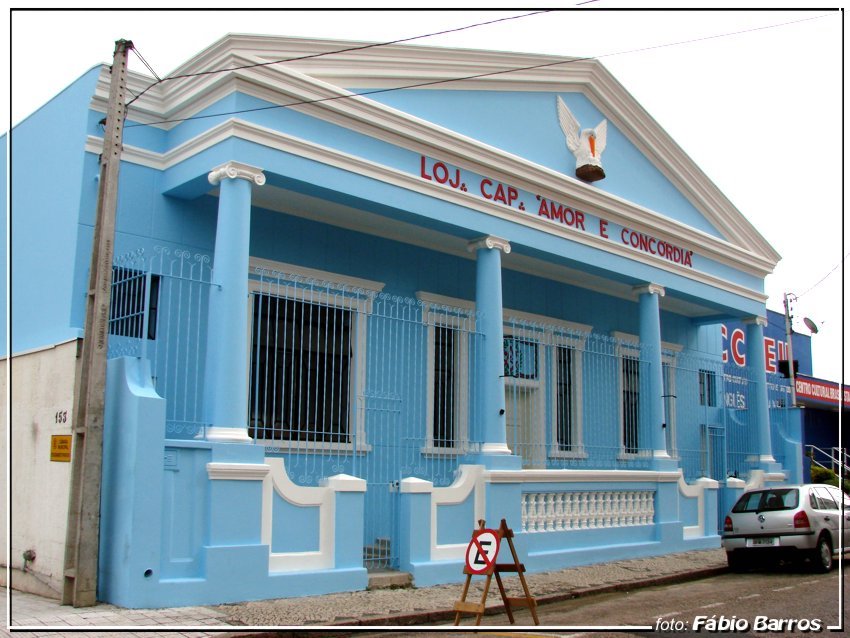 Loja  Maçônica   -  Foto: Fábio Barros (www.cidade3d.uniblog.com.br)