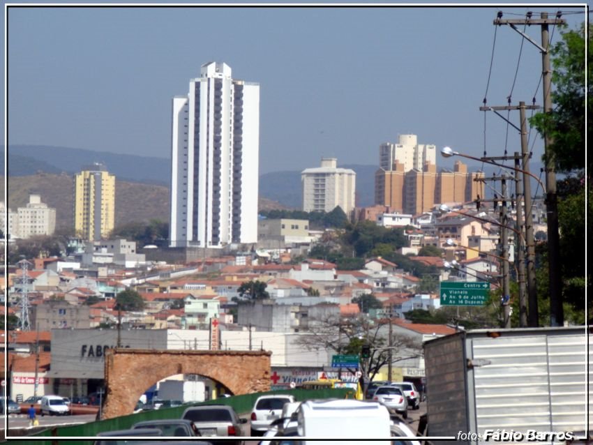 Jundiaí - vista parcial -  Foto: Fábio Barros (www.cidade3d.uniblog.com.br)