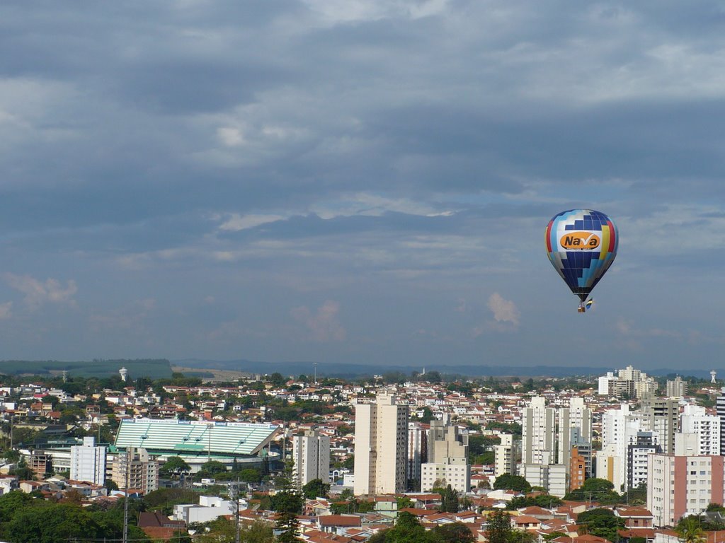 Balão sobre Campinas