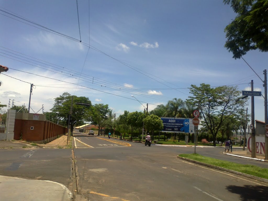 Ruas do bairro Bela Vista - Catanduva-SP em 06/01/2012
