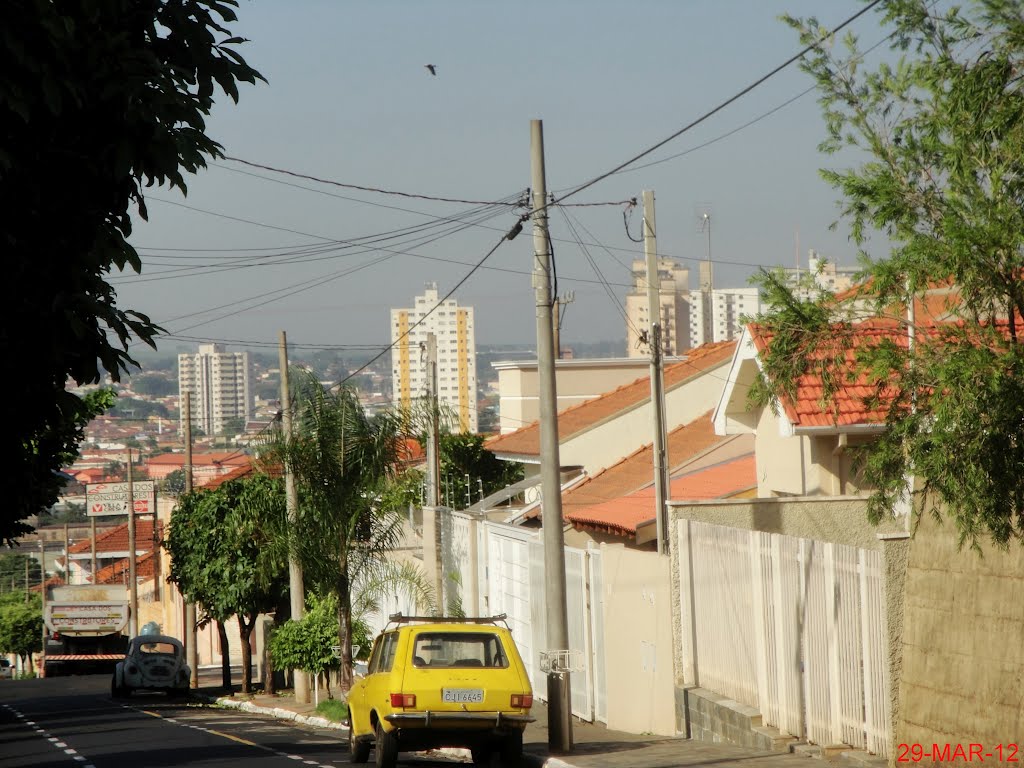 Centro de Catanduva visto da Rua 12 de Outubro