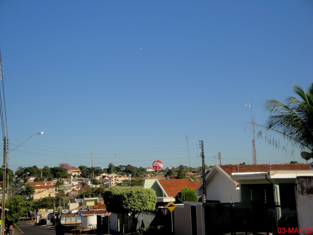 Rua Antonio Girol, e Rua Campinas, vendo ao fundo o Colegio Nossa Senhora do Rosário(Colegião)