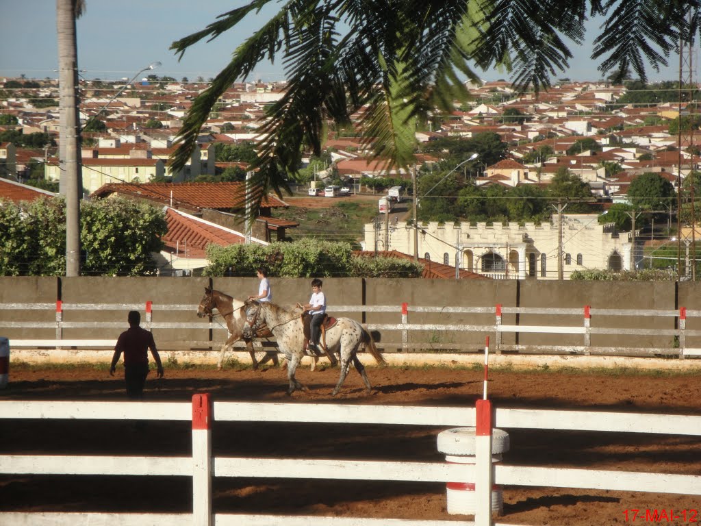 Pista de equitação do Colégio Nossa Senhora do Calvário(Colegião)  em Catanduva
